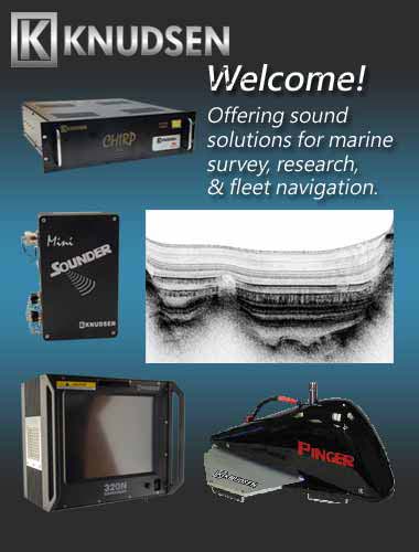 Welcome to KNUDSEN, let us help you find the echosounder for your survey needs